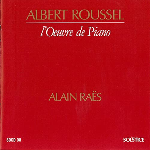 L'oeuvre De Piano/Alain Raes [French Import] - Musique & Instruments Amazon Royaume-Uni à 11.45€