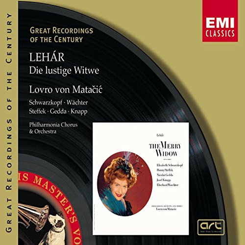 Great Recordings Of The Century - Lehar (Die lustige Witwe) - Amazon Allemagne à 7.56€