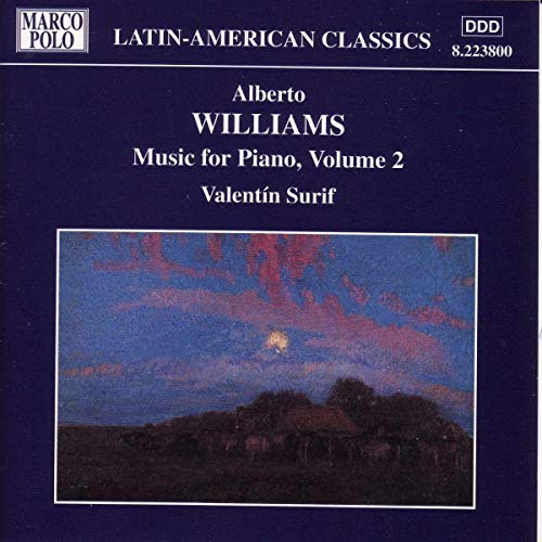 WILLIAMS: Piano Music, Vol. 2 en promo à 4,80€ (-56%) sur Amazon FR