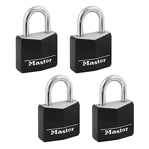 Master Lock, cadenas en aluminium recouvert, avec clé... - Bricolage & Outils en promo à 25.95€