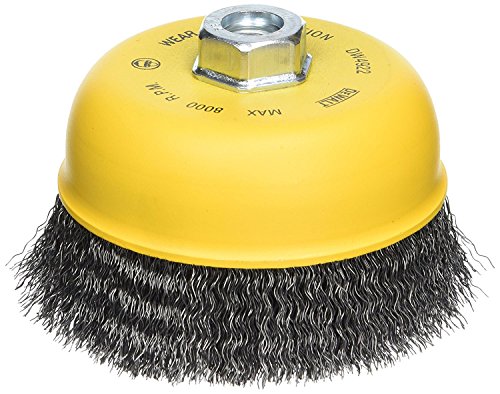 DeWalt DW4922 12,7 cm Crimped Cup Brush/Carbon Steel... - Auto & Moto Amazon Italie à 10.00€