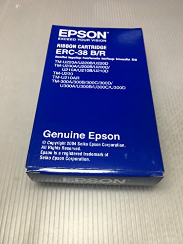 Epson C43S015376 Ribbon Cartridge, Black/Red - Auto & Moto Amazon Royaume-Uni à 2.75€