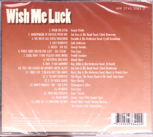 Wish Me Luck - Musique & Instruments Amazon Royaume-Uni à 2.01€