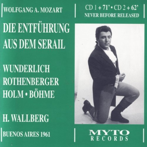 Mozart:Die Entfuhrung Aus Dem - Musique & Instruments Amazon Royaume-Uni à 15.26€