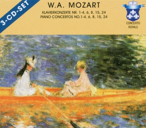 Mozart: Piano Cons 1,2,3,4,6,8 - Musique & Instruments Amazon France à 4.85€