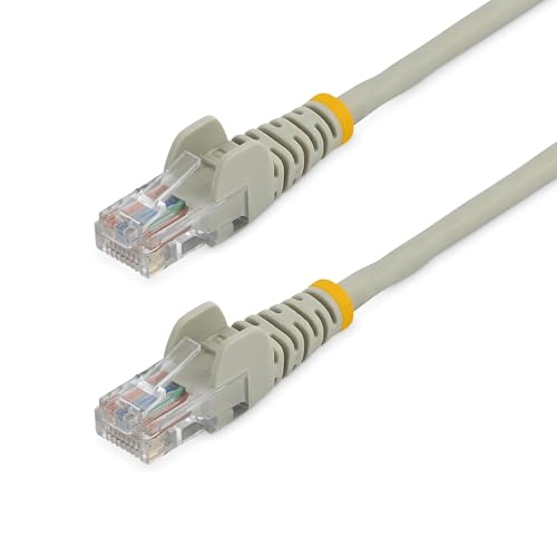 StarTech.com 3 ft Gray Snagless Category 5e (350 MHz) UTP... - High-Tech & Électronique Amazon Italie à 36.41€