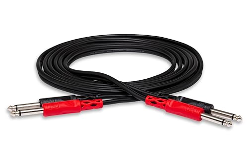 Hosa CPP-202, Stereo Interconnect, Dual 1/4 in TS to Same... - Amazon Italie à 14.48€