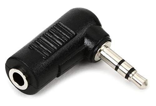Hosa GMP-272, Right-angle Adaptor, 3.5 mm TRS to 3.5 mm TRS - Amazon Italy à 6.50€