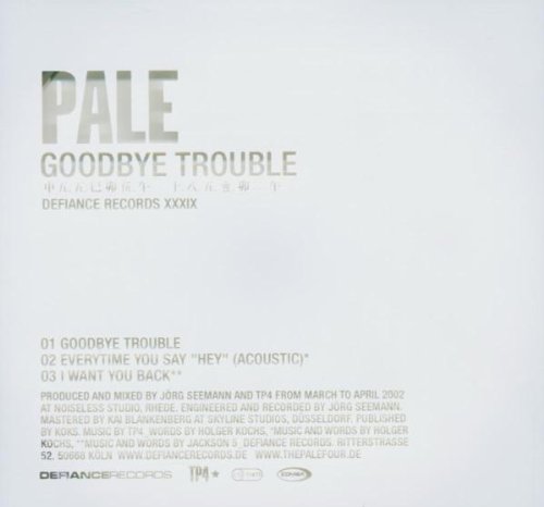 Goodbye Trouble - Amazon Allemagne à 6.45€