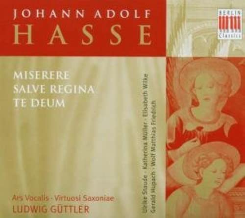 Miserere, Salve Regina, Te Deum - Nouvelle promo Amazon à 7.99€