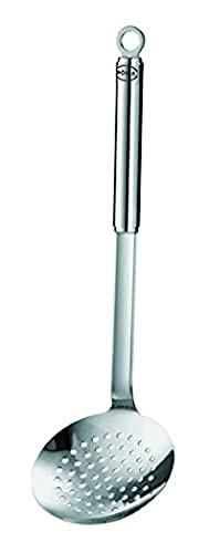 RÖSLE Écumoire plate à gros trous, avec manche rond, acier... en promo à 18€ (-40%) sur Amazon FR