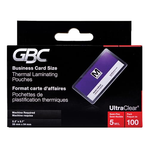 HeatSeal Laminating Bolsas, 5 Mil, 2 3/16 x 3 11/16... - Auto & Motorcycle Amazon Spain à 7.43€