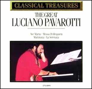 Classical Treasures: Luciano Pavarotti - Musique & Instruments Amazon France à 10.18€