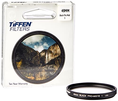Tiffen 49BPM1 49mm Black Pro Mist 1 Filter - Auto & Moto en promo à 29.52€