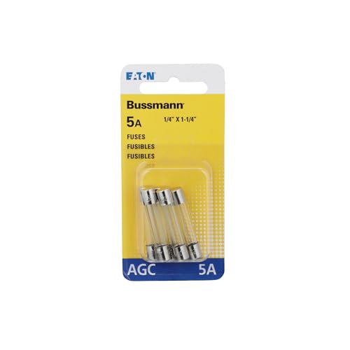 Bussmann Division BP/AGC-5-RP Bp/Agc-5 Fuse Auto Blister... - Amazon Royaume-Uni à 5.97€