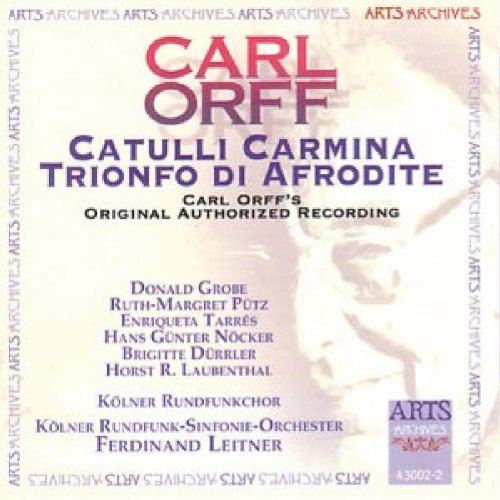 Carl Orff: Trionfi, Vol. 2 - Catulli Carmina; Trionfi di... - Animalerie Amazon Italie à 9.44€