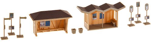 Faller - F180587 - Modélisme - Aubettes de Bus - Jouets & Jeux Amazon France à 20.89€