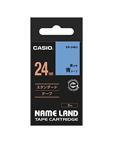 Casio XR-24BU1 - Cintas para etiquetadoras, color negro/azul - Amazon Espagne à 7.15€