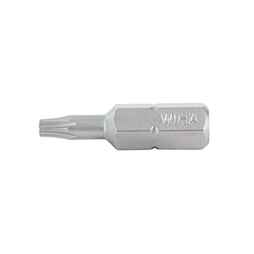 Wiha 71510 Torx Insert Bits, 1/4-Inch Hex Drive, T10 by 25... - Bricolage & Outils en promo à 15.11€
