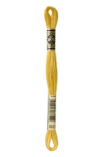 DMC 6-Strand Embroidery Cotton 8.7yd-Straw - Loisirs Créatifs Amazon Espagne à 1.75€