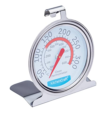 KitchenCraft Thermomètre de four, en acier inoxydable pour... - Bricolage & Outils Amazon France à 7.50€