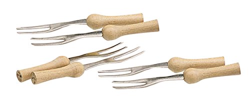 KitchenCraft 6er-Set Maiskolbenspieße mit Holzgriffen... - Maison & Cuisine Amazon Allemagne à 3.20€
