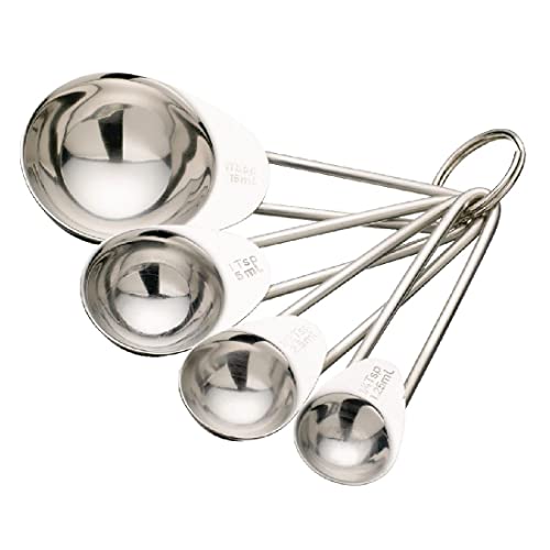 Kitchen Craft Edelstahl-Messlöffel, 4 Stück, KCMEASUREDL - Maison & Cuisine Amazon Allemagne à 8.37€