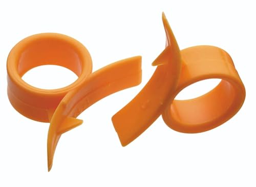 KitchenCraft Plastic Orange Peelers (Set of 2) - Orange - Maison & Cuisine Amazon France à 2.99€