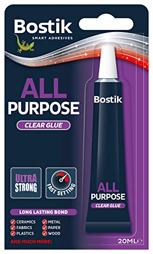 Bostik All-Purpose Adhesive Clear - 20ml - Minor Household... - Maison & Cuisine Amazon Royaume-Uni à 1.10€