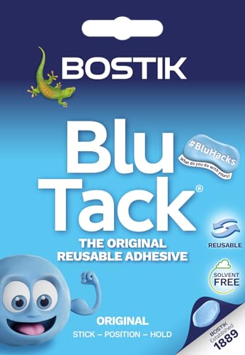 Best Price Square Adhesive, BOSTIK BLU-TAK Handy 801103 by... - Fournitures Bureau Amazon Allemagne à 1.39€