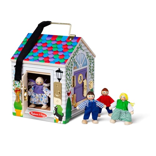 Melissa & Doug Maison En Bois À Sonnettes, Jeux... - Jouets & Jeux en promo à 18.49€