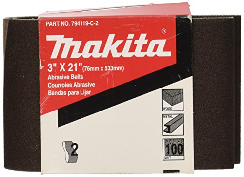 Makita 794119-A-2# 60 Lot de 2 courroies abrasives - DIY & Tools Amazon France à 14.05€