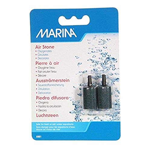 MARINA Cylinder Airstones 1X7/16 2Pk