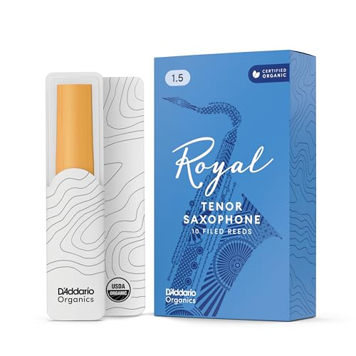 Rico Royal Tenor Saxophone Reeds - Box of 10 -Strength 1.5 - High-Tech & Électronique en promo à 25.16€