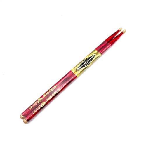 Hotsticks Macrolus Wood Tip 5A Drumsticks - Red - Nouvelle promo Amazon à 10.73€