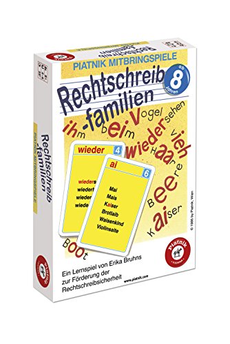 Rechtschreibfamilien (Kartenspiel) - Jouets & Jeux Amazon France à 10.60€