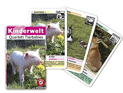 Piatnik - 4209 - Quartet - Bébés Animaux - Bébé & Puériculture en promo à 2.99€