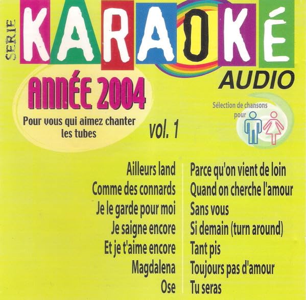 Karaoke 2004 Vol. 1 - Musique & Instruments Amazon France à 13.53€
