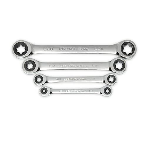 GEARWRENCH Lot de 4 clés à cliquet E-Torx à double boîte |... - Bricolage & Outils Amazon France à 78.39€