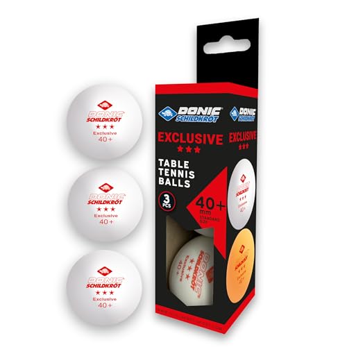 Schildkröt Donic Balles de Tennis de Table Exclusive... - Sports & Fitness Amazon France à 4.02€