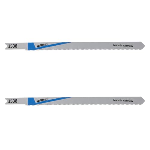 wolfcraft 2 Stichsägeblätter HSS I 3538000 I U-Schaft; für... - Bricolage & Outils en promo à 4.55€