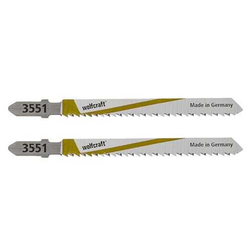 wolfcraft 3551000 Lames SS HCS 75 mm Lot de 2 - DIY & Tools Amazon France à 5.49€