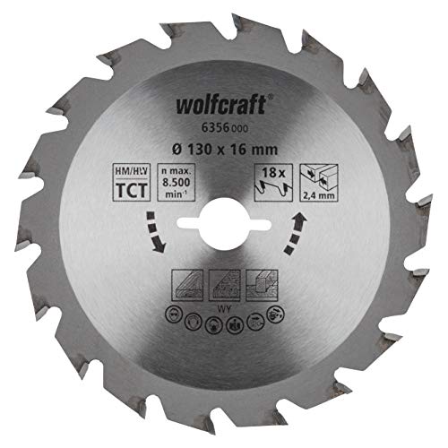wolfcraft TC Circular Hand Saw Blade, Green Series I... - Maison & Cuisine Amazon Royaume-Uni à 7.89€