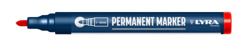 LYRA L4020017-1, LYRA Permanentmarker rot 1-4mm, für... - Amazon Germany à 7.00€