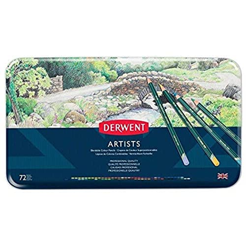 Derwent Artists Set di 72 Matite Colorate per Disegnare e... - Maison & Cuisine en promo à 100.43€