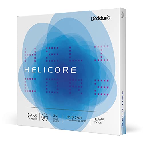 D'Addario H610-3/4H Helicore Kontrabass Saitensatz mehrfach... - Musique & Instruments Amazon Allemagne à 130.64€