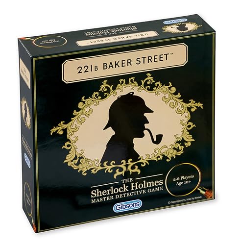Gibsons 221B Baker Street Mystery Board Game – Solve 75... - Bon plan à 5.00€