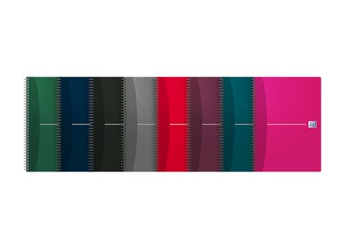 Oxford Spiral-Notizbuch A4 kariert, 100 Seiten, laminierter... - Bon plan à 3.68€