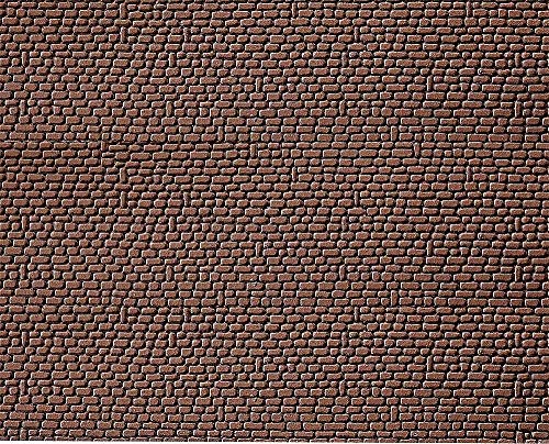 Faller - F170806 - Modélisme - Plaque Déco Grès - Rouge - Jouets & Jeux en promo à 9.74€