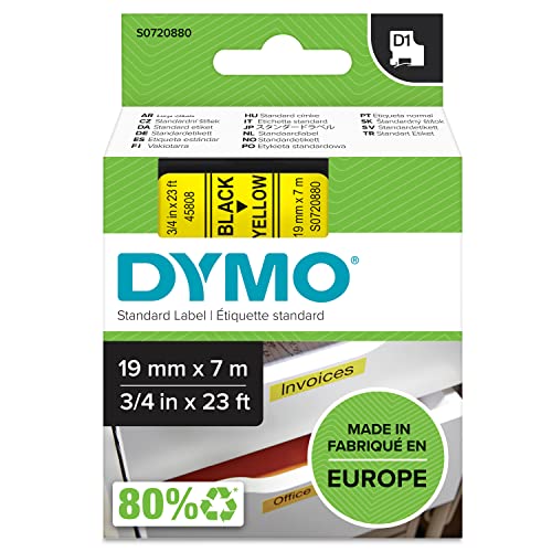 DYMO D1 étiquettes autocollantes authentiques de hautes... - Auto & Moto en promo à 19.14€